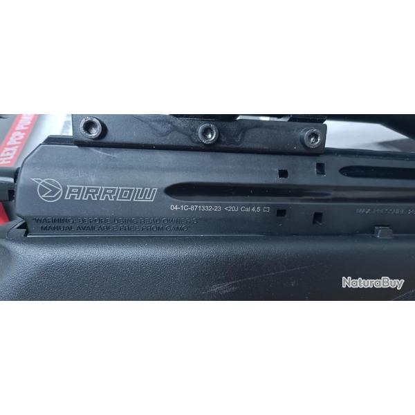 Carabine PCP GAMO ARROW Cal. 4,5 mm / moins de 20 joules