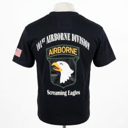 T-Shirt de la 101&deg; Airborne manche courte 100% coton