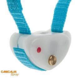 Collier anti-aboiement CANICALM SPRAY Citronnelle Blanc