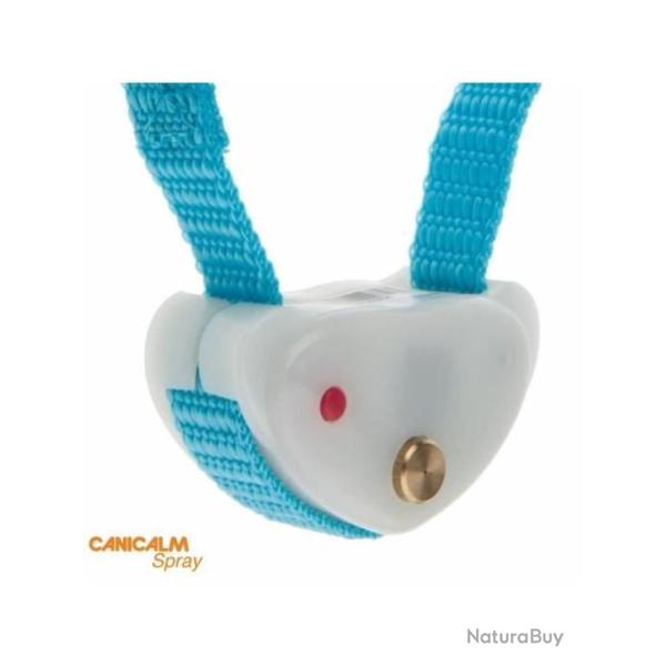 Collier anti-aboiement CANICALM SPRAY Citronnelle Blanc