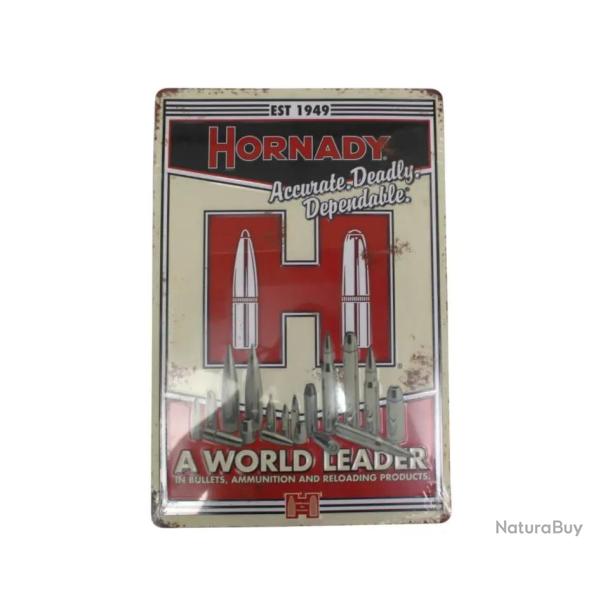 PLAQUE DECORATIVE HORNADY - RELOADING