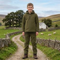 Veste polaire Game enfant Alpine Vert