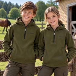 Veste polaire Game enfant Alpine Vert