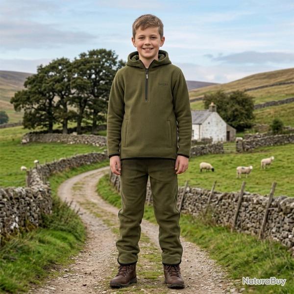 Veste polaire Game enfant Alpine Vert