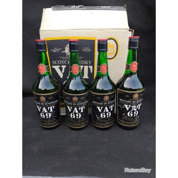 scotch whisky VAT 69 mis en bouteille en 1979
