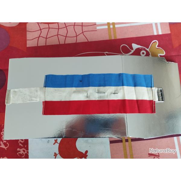 Brassard fran�ais des corps exp�ditionnaires au Maroc.