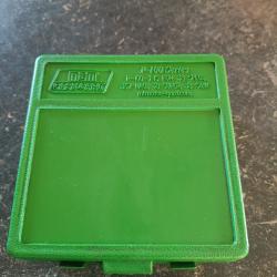 Boite plastique a munitions "mtm case-gard"P-100-3 pour 38 sp&eacute;cial, 357 magnum, 38 super, 38 s&w.