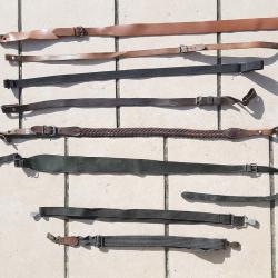 Lot bretelles + enrouleur