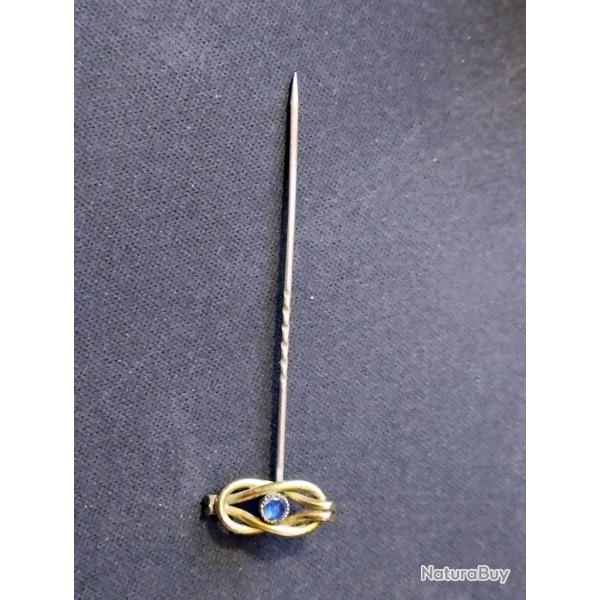 Epingle � cravate o� chapeau