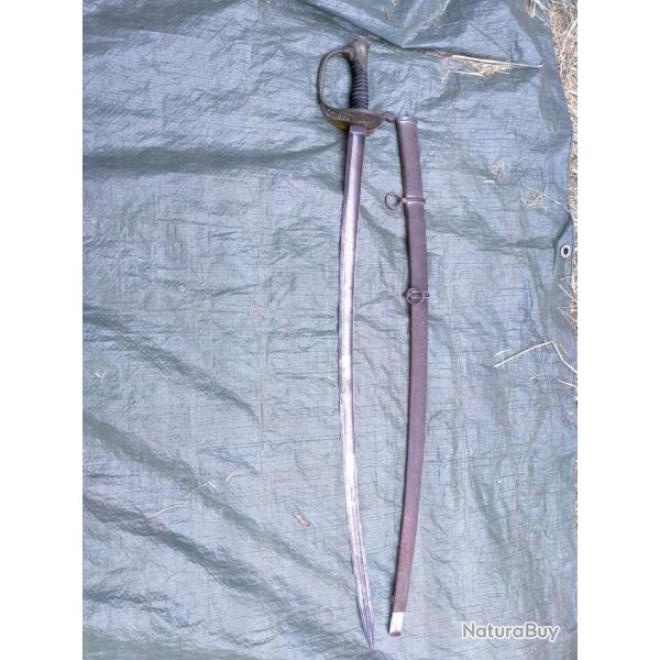 Sabre d'Officier d'Infanterie Mle 1882 - Lame grav�e SOLINGEN - Authentique