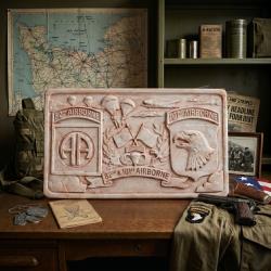 Bas relief  82&deg; et 101&deg; Airborne D-DAY 44