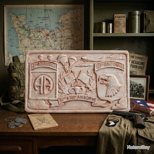 Bas relief  82� et 101� Airborne D-DAY 44