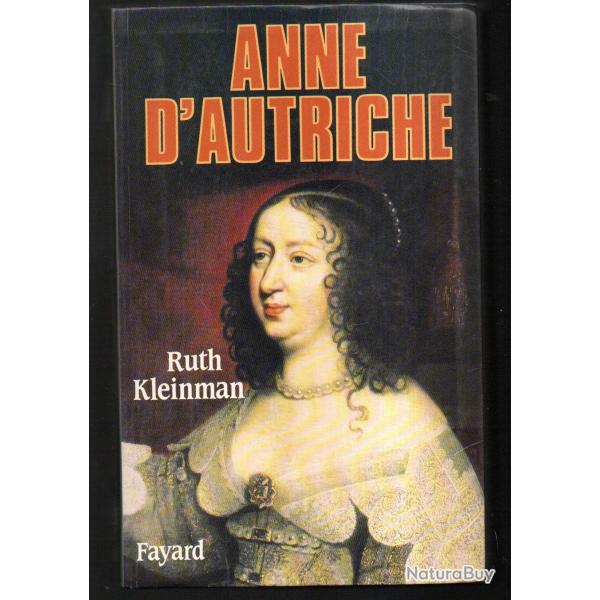 anne d'autriche de ruth kleinman
