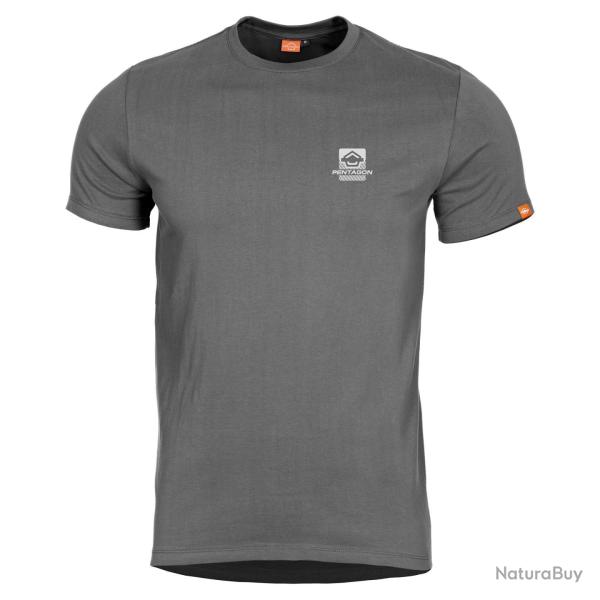 Tee shirt AGERON American Flag Gris