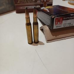 lot de munitions  270 winchester