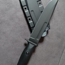 Couteau KA-BAR Slabby 1310 Lame Acier Carbone 1095 Manche GFN Etui Celcon Made in USA