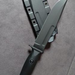 Couteau KA-BAR Slabby 1310 Lame Acier Carbone 1095 Manche GFN Etui Celcon Made in USA