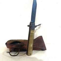 Ancien couteau Pliant Bougnad ? demi garde pliante ? ww1 ? &agrave; identifier