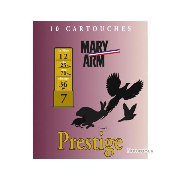 Cartouches MARY ARM PRESTIGE calibre 12/70 36g n�5 x10
