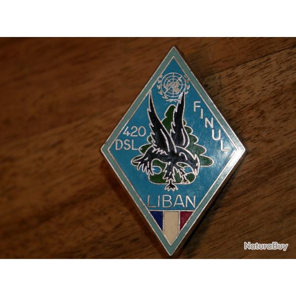 Insigne du 420e DSL FINUL LIBAN