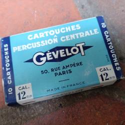 10 cartouches 12 mm