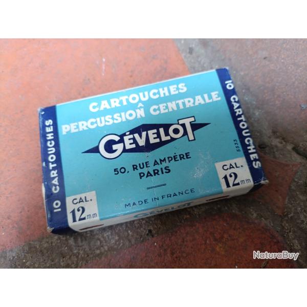 10 cartouches 12 mm