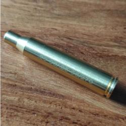 Balle laser de r&eacute;glage lunette de tir ou point rouge calibre 30-06, 25-06, 270 et 280 Remington