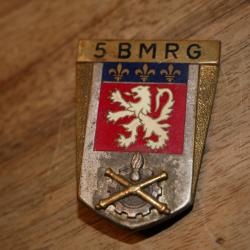 Insigne 5 B.M.R.G., Bataillon du Mat&eacute;riel de R&eacute;serve G&eacute;n&eacute;rale