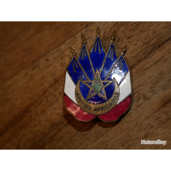 Insigne AMITIES AFRICAINES
