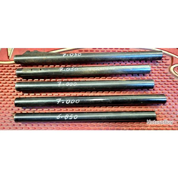 Lot de barreau / canon sans chambre