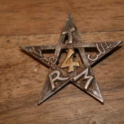 Insigne 4e REGIMENT DE TIRAILLEUR MAROCAIN