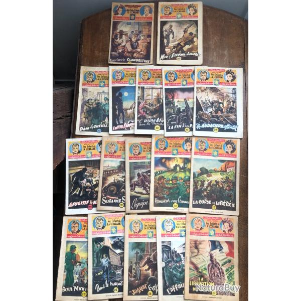 Les enfants de la Lorraine lot 17 num�ros - Brantonne, Henri d'Alzon 1946 � 1948