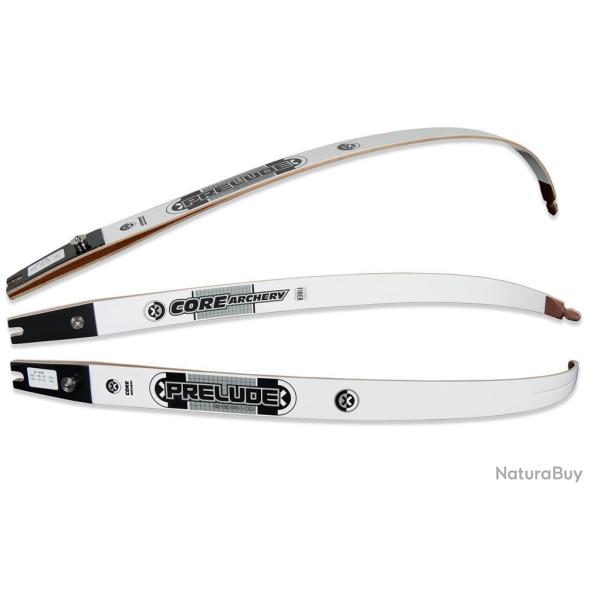 Branches recurve ILF Core White Prelude 64" (20 lbs) si poign�e 23" - 66" (18 lbs) si poign�e 25 