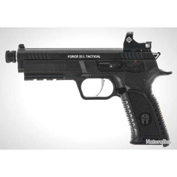 Pistolet TANFOGLIO force 22l tactical cal.22LR optic noir 2026