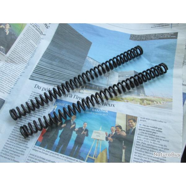 Lot de 2 ressort 24 cm de compression pour carabine chinoise.