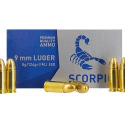 250 Munitions Cal 9x19 STV Scorpio