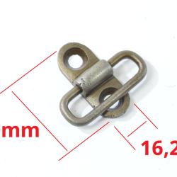 Battant de bretelle &agrave; visser sur crosse. Fusil Mauser Export ou similaire.