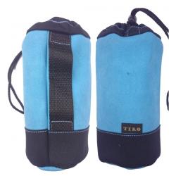 Porte Gourde Bleu Alcantara