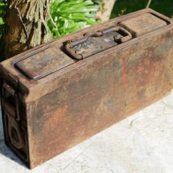 Caissette MG Patronenkasten mod&egrave;le 15/34 en m&eacute;tal NORMANDIE 44