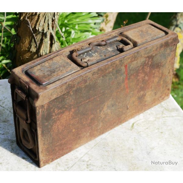 Caissette MG Patronenkasten mod�le 15/34 en m�tal NORMANDIE 44