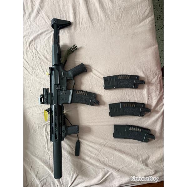 Vend M4 Amoeba honey AEG ( Airsoft )