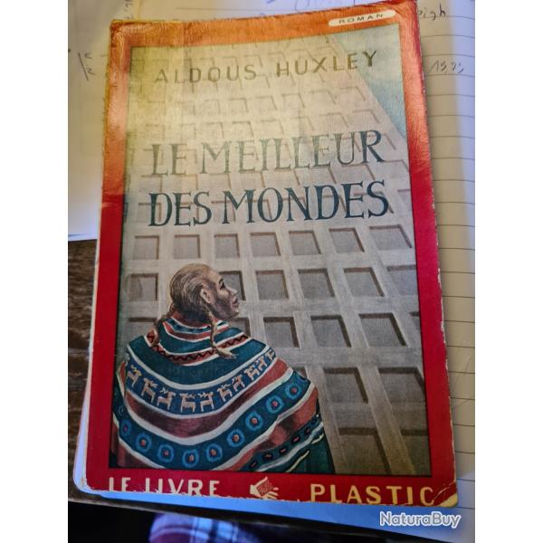 Le meilleur des mondes Aldous Huxley Le livre plastic