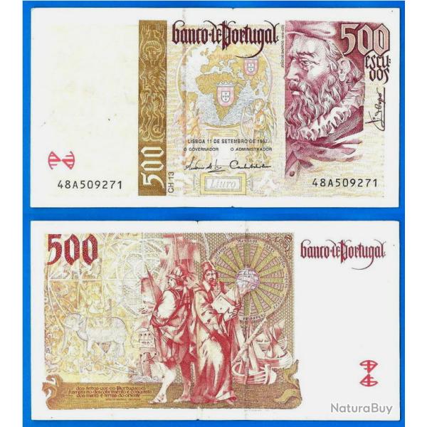 Portugal 500 Escudos 1997 De Barros Billet Escudo