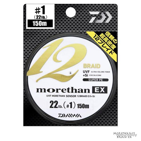 Tresse Daiwa Morethan EX 12 Braid 135m 08/100