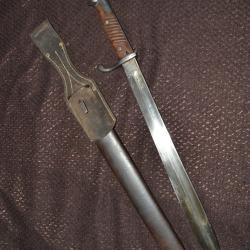 baionnette 98/05 mauser 1916 guerre tranch&eacute;es 14-18 compl&egrave;te