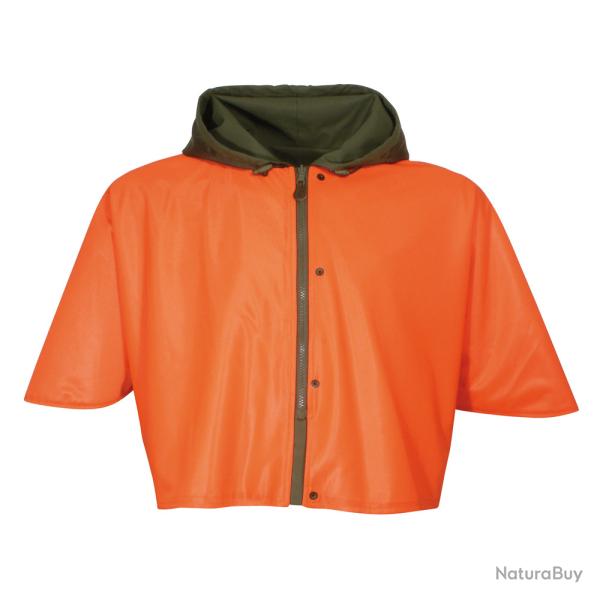 Prix de d�part � 1� !! Capeline de Chasse Vert / Orange R�versible Percussion