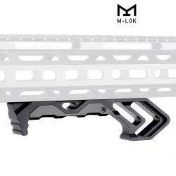 Handstop tactique en metal 5,5 pouces pour attache M-lok