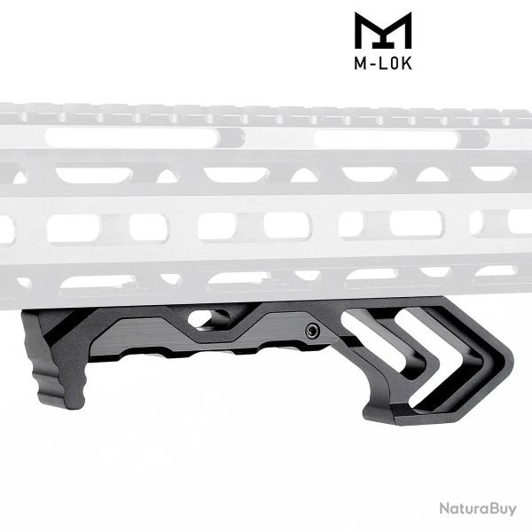 Handstop tactique en metal 5,5 pouces pour attache M-lok