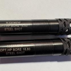 CHOKES GEMINI POUR BERETTA OPT HP CAL 12 M 1/2 choke