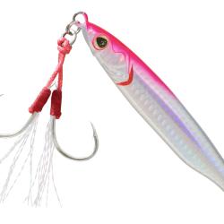Jig M&eacute;tallique Sakura Lisa Loca ZN 40g 40g 172 - Pink Head 95mm